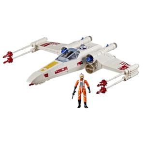 STAR WARS Epic World of Action Luke Skywalker's Force Strike X-Wing, 4-Inch Scale Action Figure & Vehicle, Toys for Boys & Girls Ages 4+