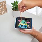 Disney Star Wars Jewelry Dish - Grogu Jewelry Tray - Ceramic Tray - Ring Dish