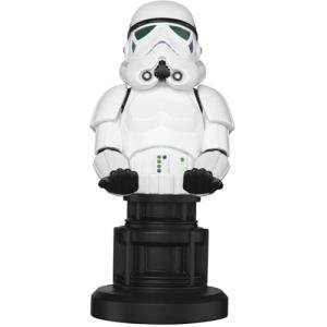 Exquisite Gaming: Star Wars: Stormtrooper - Original Mobile Phone & Gaming Controller Holder, Device Stand, Cable Guys, Collectable Licensed Figure