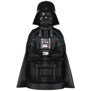 Exquisite Gaming: Star Wars: Darth Vader - Original Mobile Phone & Gaming Controller Holder, Device Stand, Cable Guys, Licensed Figure (Multi-colored)