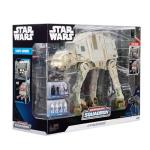 Star Wars Micro Galaxy Squadron at-at Walker (Endor) Amazon Exclusive - 10-Inch Vehicle with Lights, Sounds, Action Zones, and Accessories (Toys for Kids Ages 8 and Up)