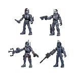 STAR WARS Mission Fleet Clone Commando Clash 2.5-Inch-Scale Action Figure 4-Pack with Multiple Accessories, Toys for Kids Ages 4 and Up