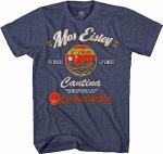 STAR WARS Mos Eisley Cantina Tatooine Men's Adult Graphic Tee T-Shirt (Navy Heather, XX-Large)