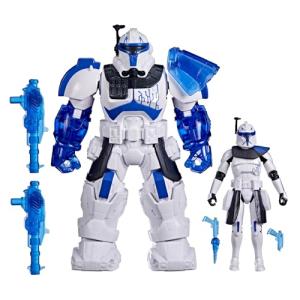STAR WARS Epic World of Action Clone Captain Rex Mech Force Suit, 6.5-Inch Mech Suit & 4-Inch Action Figure, Toys for Boys & Girls Ages 4+ (Amazon Exclusive)