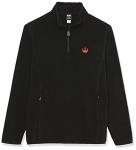 Amazon Essentials Disney | Marvel | Star Wars Men's Polar Fleece Quarter-Zip Mock Jackets, Star Wars Rebel Logo, Medium