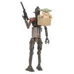 STAR WARS Epic World of Action IG-11 & Grogu Speeder Bike, 4-Inch Scale Action Figures & Vehicle, Toys for Boys & Girls Ages 4+