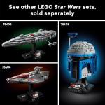 LEGO Star Wars Brick-Built Star Wars Logo - Building Blocks for Adults 18+ - Star Wars Gift Idea for Birthdays - Collectible DIY Model Kit - Home Decor Idea for Fans of The Movie Series - 75407