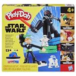 Play-Doh Star Wars Squish & Slice Lightsabers Playset, Bendy 4 Inch Luke Skywalker & Darth Vader Action Figures, Imagination Toys for 4 Year Old Boys & Girls & Up