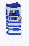 STAR WARS Chewbacca Darth Vader R2-D2 Faces 5 Pack Ankle Socks