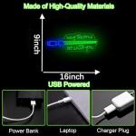 Lightsaber Neon Sign Star May The Force Be With You Neon Sign Wars Usb Power LED Swords Light Wall Decor for Bedroom Living Room Best Gifts for Men Fans