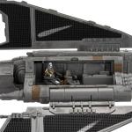 Star Wars Micro Galaxy Squadron Havoc Marauder (Rescue Mission) - 7-Inch Vehicle with Battle Damage and Two 1-Inch Micro Figure Accessories