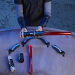 STAR WARS Lightsaber Forge Inquisitor Masterworks Set Double-Bladed Electronic Lightsaber, Customizable Roleplay Toy for Kids Ages 4 and Up