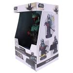 Exquisite Gaming: The Mandalorian: Boba Fett - Original Mobile Phone & Gaming Controller Holder, Device Stand, Cable Guys, Licensed Figure