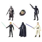 Star Wars Darth Action Figure Set of 6 for 4+ Years Kids - 6 Inch (15.2cm)