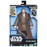 STAR WARS Galactic Action OBI-Wan Kenobi, 12-Inch-Scale Action Figure, Interactive Toys, Toys for 4-Year-Old Boys and Girls