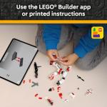 LEGO Star Wars Clone Shock Trooper Mech Building Toy for Boys & Girls - Poseable Star Wars Figure W/Pretend Play Blaster & Stud Shooter for Kids & Fans, Ages 6+ - Gift Idea for Birthdays - 75448