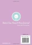 Baby's Eat, Sleep and Poop Journal, Log Book Lavender