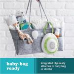 MyBaby Baby Sound Machine - White Noise Sound Machine for Baby, Travel, Nursery and On The Go - 4 Soothing Sounds, Integrated Clip, Small and Lightweight - Great for Baby Registry Gift