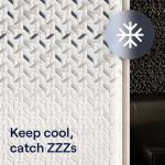 Nectar Ultra 15“ King Mattress - Medium Firm - Cooling Fibers & Temperature Regulating Material - Back Pain Relief - Zoned Ergonomic Support Layer - 365-Night Mattress Trial