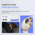 Withings ScanWatch Light - Hybrid Smart Watch, Heart Rate Monitoring, Fitness Tracker, Cycle Tracker, Sleep Monitoring
