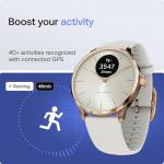 Withings ScanWatch Light - Hybrid Smart Watch, Heart Rate Monitoring, Fitness Tracker, Cycle Tracker, Sleep Monitoring