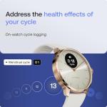Withings ScanWatch Light - Hybrid Smart Watch, Heart Rate Monitoring, Fitness Tracker, Cycle Tracker, Sleep Monitoring