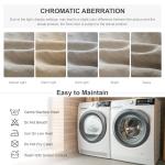 Simple&Opulence 100% Linen Duvet Cover Set, 3 PCS Natural French Flax Ruffle Duvet Cover Queen Size, Breathable Comfy Linen Bedding Comforter Cover with 2 Pillowcases (Natural Linen, 88" X 92")