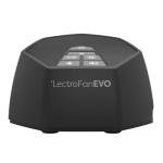 Adaptive Sound Technologies LectroFan EVO White Noise Machine - Compact Sleep Sound Machine for Bedroom, Travel, Study & More - 22 Non-Looping Fan, White & Ocean Noise Variations - Charcoal