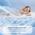 Lomeluous King Mattress, 14” King Size Mattress Hybrid with 4 Layers Premium Gel Memory Foam and Edge Support 7-Zone Pocket Springs, Motion Isolation & Pressure Relief, Plush Medium Comfort in a Box