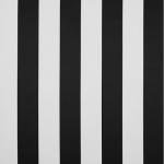 BOHOMOCASA 100% Blackout Curtains – Black and White Pinstripe Blackout Curtains, Thermal Insulated & Noise Reducing Window Panels, Energy Saving Modern Striped Drapes, 2 Panels, Each W52×L63