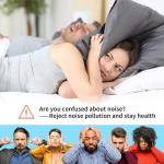 Sound Machine Easysleep White Noise Machine with 25 Soothing Sounds and Night Lights with Memory Function 32 Levels of Volume and 5 Sleep Timer Powered by AC or USB for Sleeping Relaxation (White)