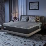 Novilla AiryFlow King Size Mattress 14 Inch, Gel Memory Foam Mattress King for Cool Night & Spinal Alignment, Pressure Relief & Motion Isolation, Green Tea-Infused, CertiPUR-US Certified, Medium Firm