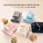 BEDELITE Fleece Sheets Queen Size Bed Set, Super Soft and Warm Fuzzy Plush Queen Sheet Set 4 Piece for Winter Gift & Decor , Includes 1 Deep Pocket Fitted Sheet, 1 Flat Sheet and 2 Pillowcases (Grey)