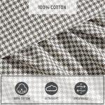 Eddie Bauer - Queen Sheet Set, Crisp & Cooling Sheets w/a Naturally Smooth Cotton Percale Lightweight Feel - Matching Pillowcases & Deep Pocket Fitted Sheet (Harrison Brown)