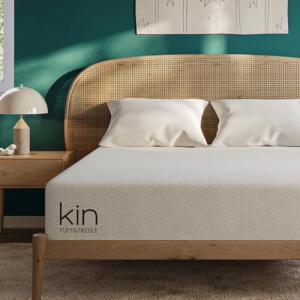 Tuft & Needle Kin Medium 12" King Adaptive Foam Mattress in a Box, Cooling Gel, Pressure Relief, Durable Support, 100 Night Trial, Fiberglass-Free, CertiPUR-US, 10-Year Limited Warranty