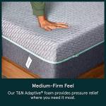 Tuft & Needle Mint Medium Firm Full Size Adaptive Foam Mattress in a Box, Cooling Pressure Relief, Supportive, 100 Night Trial, Fiberglass-Free, CertiPUR-US, 10-Year Limited Warranty