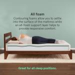 Tuft & Needle Kin Medium 12" King Adaptive Foam Mattress in a Box, Cooling Gel, Pressure Relief, Durable Support, 100 Night Trial, Fiberglass-Free, CertiPUR-US, 10-Year Limited Warranty