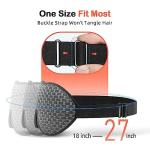 INNELO 3D Contoured Sleep Mask for Side Sleepers, 100% Light Blocking Sleeping Mask for Men & Women, Soft, No Pressure on Eyes, Airplane Blindfold for Travel, Night Eye Cover for Nap, Yoga, Grey