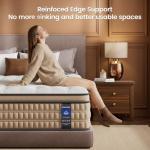 BedStory Extra Firm King Mattress 14 inch - Pain-Relieving Hybrid Mattress for Extra Lumbar & Hip Support - No Sagging Bed in a Box - 365-Night Trial - No Odor, Fiberglass-Free, CertiPUR-US Certified