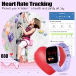 meoonley Kids Watch with 19 Sport Modes, 1.5“ Girls Smart Watch, Sleep Tracking, Heart Rate, Pedometer, No APP/Phone Required, IP68 Waterproof, Kids Fitness Tracker, Gifts for Girls Teens Age 6-15