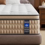 BedStory 14 inch Firm King Size Mattress - Pain-Relieving Hybrid Mattress for Extra Lumbar & Hip Support - No Sagging Bed in a Box - 365-Night Trial - No Odor, Fiberglass-Free, CertiPUR-US Certified