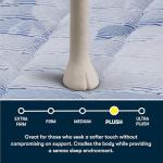 Serta Five Star Mattress Tranquility 14-Inch Plush – Queen – Zoned Support, Pressure Relief, Cooling Comfort – Made in USA – Bed-in-a-Box – 100 Night Trial, 10-Year Limited Warranty