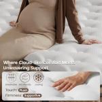 BedStory 14 inch Firm King Size Mattress - Pain-Relieving Hybrid Mattress for Extra Lumbar & Hip Support - No Sagging Bed in a Box - 365-Night Trial - No Odor, Fiberglass-Free, CertiPUR-US Certified