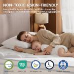 BedStory 14 inch Firm King Size Mattress - Pain-Relieving Hybrid Mattress for Extra Lumbar & Hip Support - No Sagging Bed in a Box - 365-Night Trial - No Odor, Fiberglass-Free, CertiPUR-US Certified