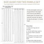 100% Blackout Shield Linen Blackout Curtains for Bedroom 90 Inches Long, Back Tab/Rod Pocket Living Room Drapes, Thermal Insulated Blackout Curtains 2 Panels Set, 50" W x 90" L, Beige