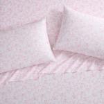 Laura Ashley - Queen Sheet Set, Buttery-Soft Bed Sheets with a Naturally Silky Smooth Cotton Sateen Lightweight Feel - Matching Pillowcases & Fitted Sheet (Bella Pink)
