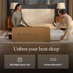 DreamCloud Ultra 15" King Mattress - Luxury Hybrid Gel Memory Foam - 365 Night Trial - Back Pain Relief - Fiberglass Free - Forever Warranty - Mattress in a Box - CertiPUR-US® Certified