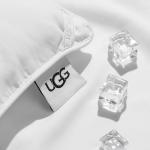 UGG Danielle Comforter Duvet Insert Cooling Lightweight Down Alternative Hypoallergenic Washable Quilted Fluffy Comforter Blanket Corner Tabs for Duvet Cover, King/California King, Bright White