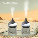 HJTHJT 500ML Essential Oil Diffuser: Aroma Diffuser with Remote Control for Hotel Spa Yoga Room - Humidifiers for Bedroom with 14 Colors LED Night Light for Kids/Women Home Relaxation