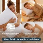 Bedsure Pillows Queen Size Set of 2 - Soft Bed Pillows for Sleeping 2 Pack, Fluffy and Supportive, Hotel Quality, Original Down Alternative Filling for Side, Back Sleepers